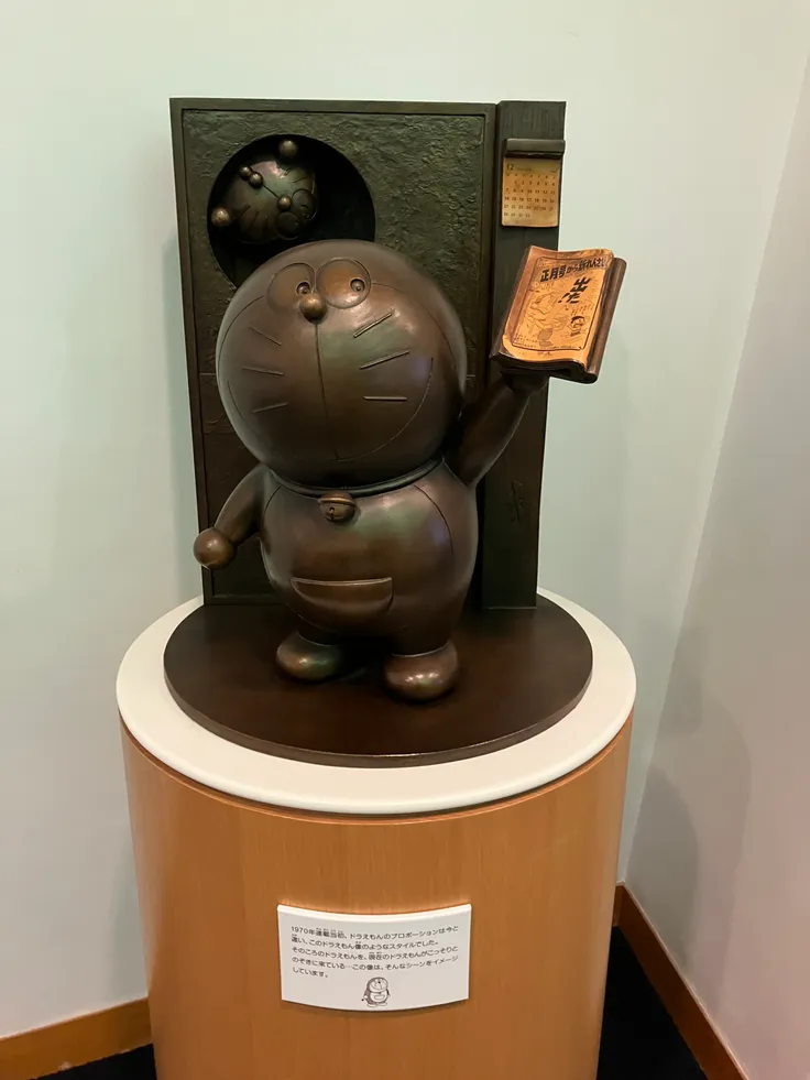 藤子・F・不二雄ふるさとミュージアムのドラえもん像
